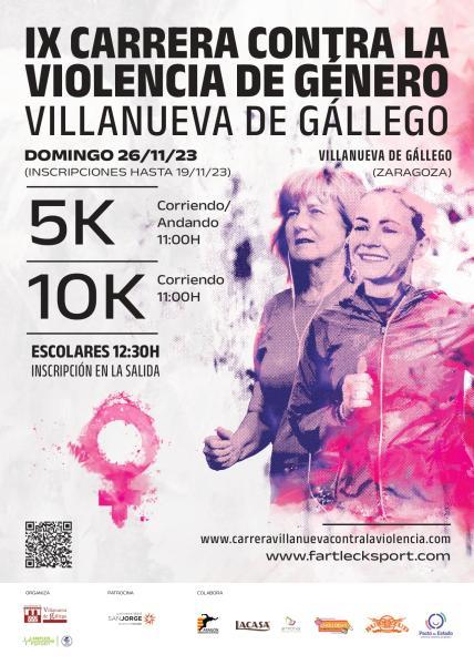 Cartel salida - Federación Aragonesa de Atletismo